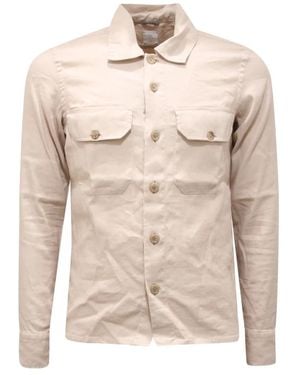 Eleventy Casual Shirts - Natural