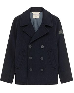 Roy Rogers Double-Breasted Coats - Azul