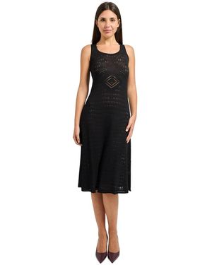 Yes-Zee Knitted Dresses - Negro