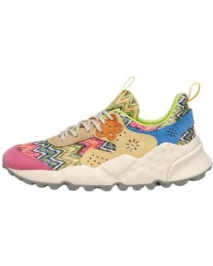 Flower Mountain Trainers - Blue