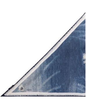 Roberto Cavalli Silky Scarves - Blu