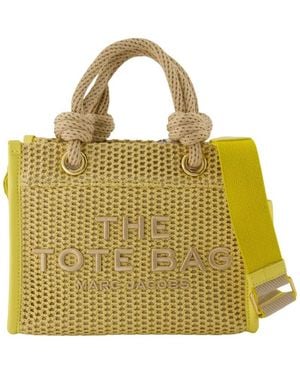 Marc Jacobs Tassen ,Katoen De Geweven Touw Kleine Tote Bag - Geel