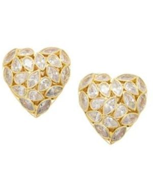 Self-Portrait Earrings - Metallic