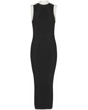 Balmain Knitted Dresses - Negro