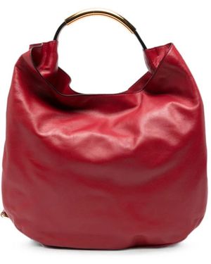 Moschino Handtas Met Handvat - Rood