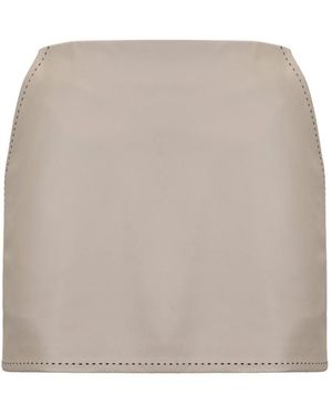 Elisabetta Franchi Short Skirts - Brown