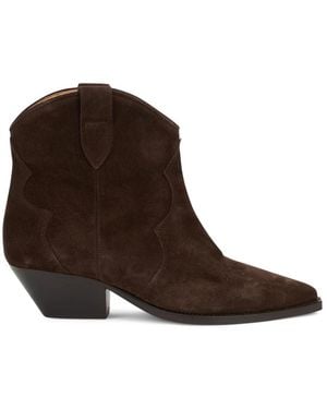 Isabel Marant Cowboy & Biker Boots - Brown