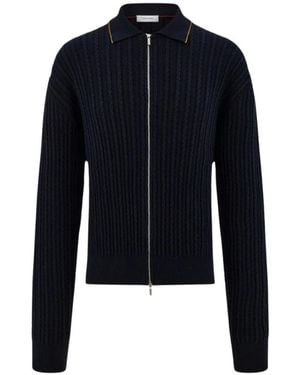 Ferragamo Blouson - Blau