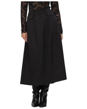 Notre-v Nv-Ingeborg Maxirock - Schwarz