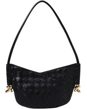 Bottega Veneta Shoulder Bags - Nero