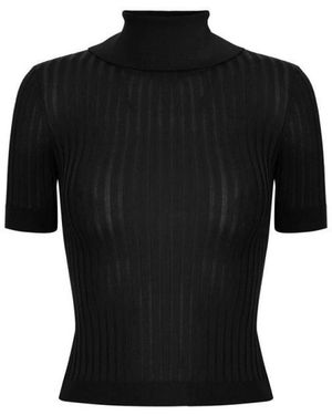 Elisabetta Franchi Turtlenecks - Black