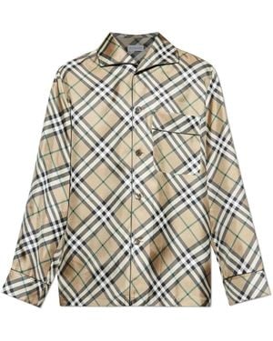 Burberry Casual Shirts - Grigio