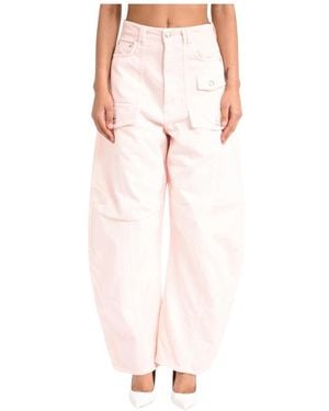 Sportmax Loose-Fit Jeans - Pink