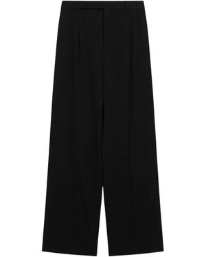 Saint Laurent Broeken ,Zwart ,Pantalon Base P25K