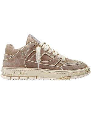 Axel Arigato Area Lo Suede Sneakers - Natur