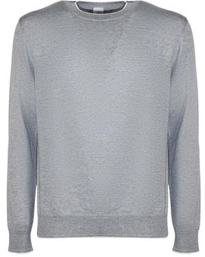 Eleventy Round-Neck Knitwear - Gris