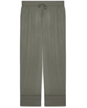 FIORELLA RUBINO Wide Trousers - Verde