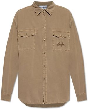 Moschino Casual Shirts - Natural