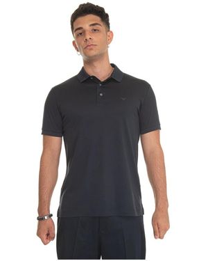 Emporio Armani Polo Shirts - Black