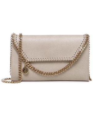 Stella McCartney Tassen ,Polyester Falabella Wallet Crossbody Bag - Wit