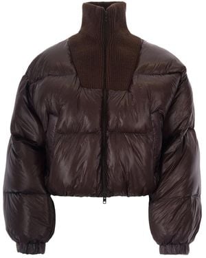 DIESEL Winter Jackets - Brown