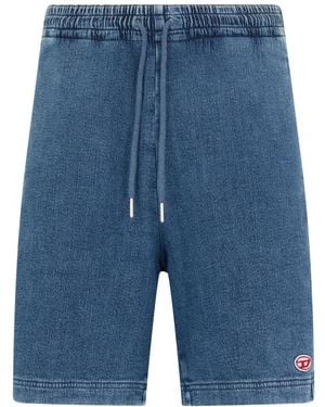 DIESEL Denim Shorts - Blue