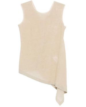 Gentry Portofino Sleeveless Tops - Natural