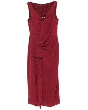 Max Mara Party Dresses - Rojo