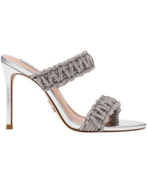 Steve Madden Theresia Heeled Mule - Mettallic