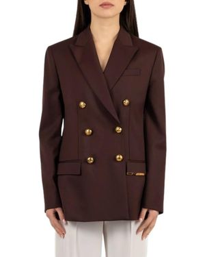 Elisabetta Franchi Blazers - Brown