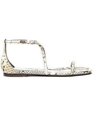Michael Kors Flat Sandals - White