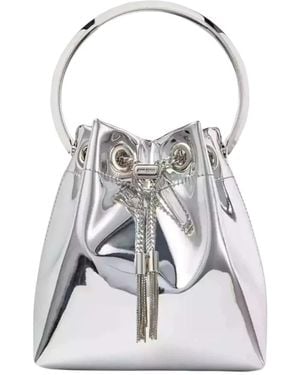 Jimmy Choo Bucket Bags - White