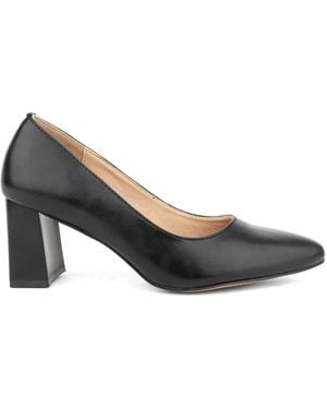 Santino Milano Court Shoes - Black