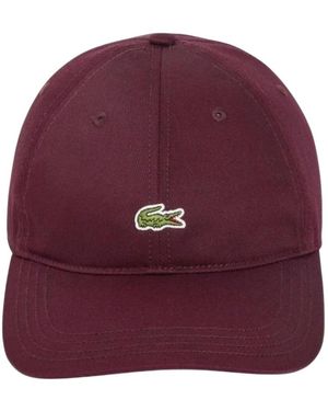 Lacoste Caps - Morado
