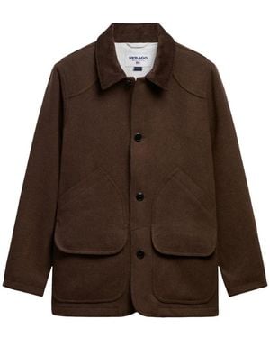 Sebago Single-Breasted Coats - Brown