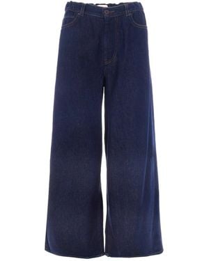 Max Mara Wide Jeans - Azul