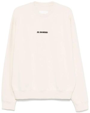 Jil Sander Sweatshirts - White