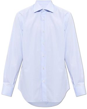 Brioni Formal Shirts - Blu