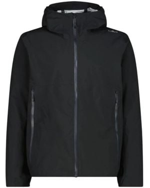 CMP Fitness ,Grijs ,Polyester Rain Proof Jacket - Zwart