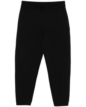 Emporio Armani Cotton Blend Joggers - Black