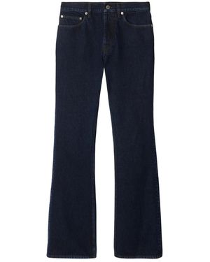 Burberry Denim Flared Jeans, Mujer, Talla - Azul