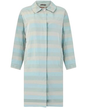 Moorer Single-Breasted Coats - Azul