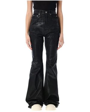 Rick Owens Flare Jeans - Black