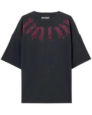 Palm Angels T-Shirts - Blue