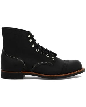 Red Wing Lace-Up Boots - Nero