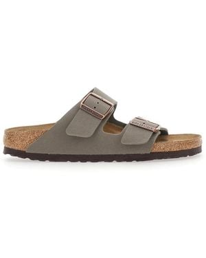 Birkenstock Sliders - Marrón