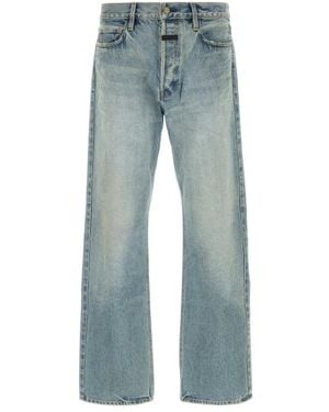 Fear Of God Straight Fit Jeans - Blue