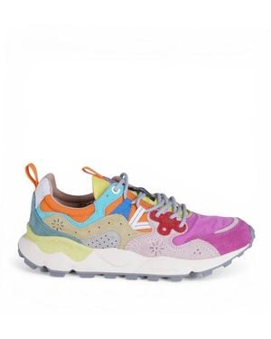 Flower Mountain Sneakers - Rosa