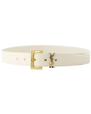 Saint Laurent Belts - Neutro