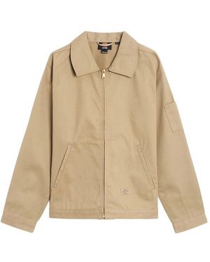 Dickies Jassen ,Katoen Lined Eisenhower Jacket - Naturel